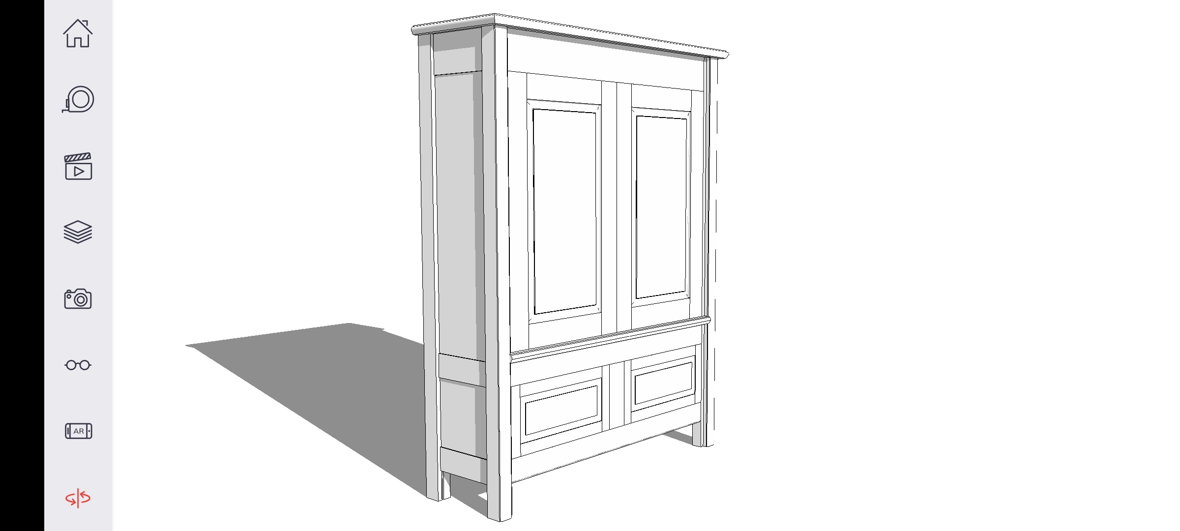 Buffet haut — vue d'ensemble